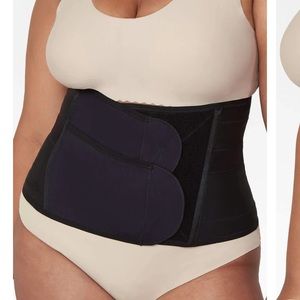 NEW Belly Bandit Postpartum Luxe Belly Wrap with Extender - Black - Size XL plus